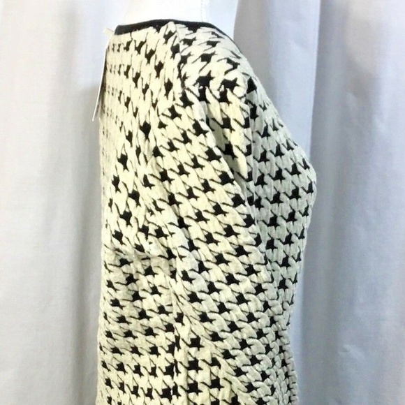 Mismash~Knit Sweater Dress~Houndstooth~Knee Length - Picture 2 of 8